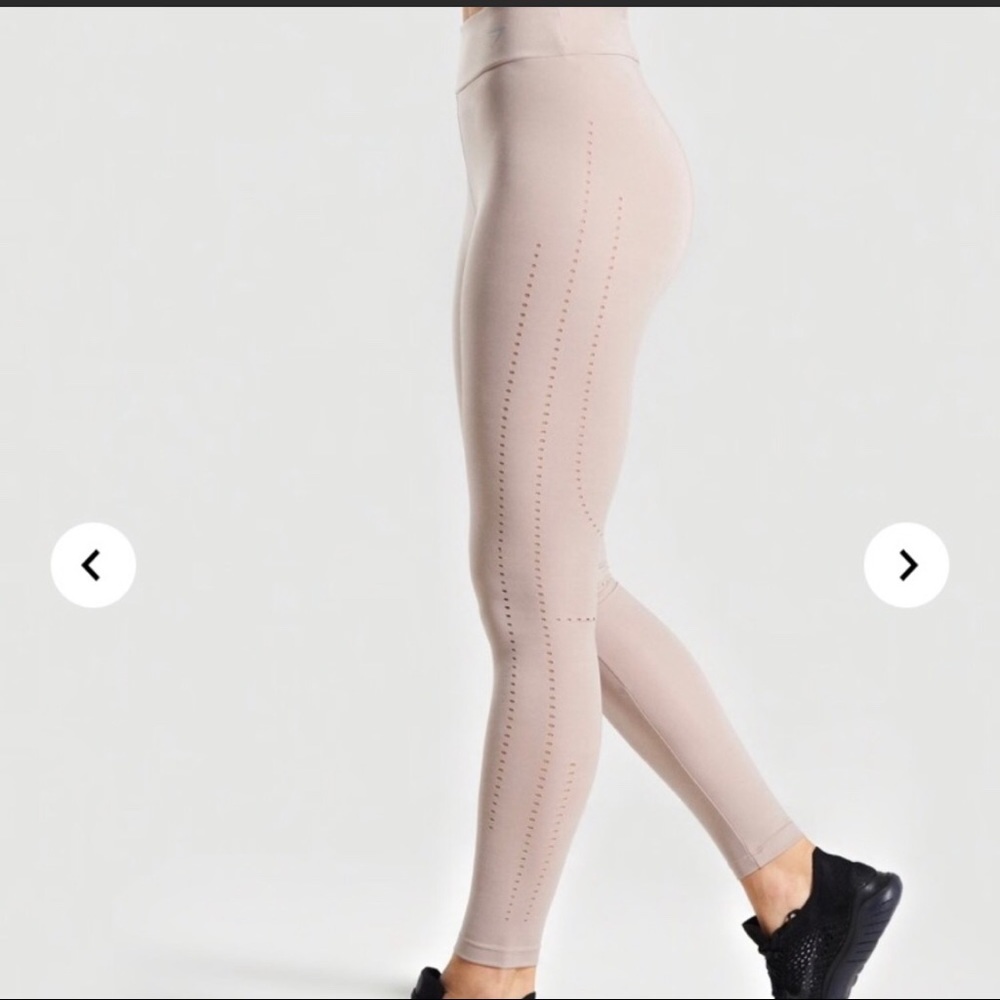 GYMSHARK LASER CUT LEGGINGS!